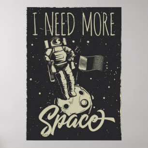 Poster Preciso De Mais Espaço