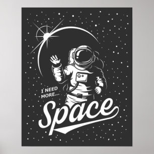 Poster Preciso De Mais Espaço