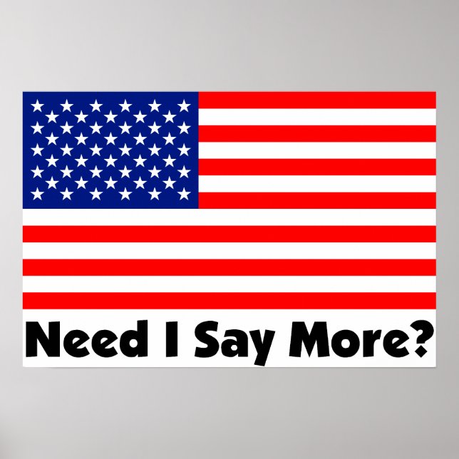 Póster Preciso Dizer Mais? (Frente)