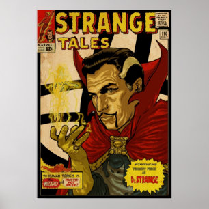 POSTER PREÇO VINCENTE COMO COBRIR DE RETRO EM ESTRANHO