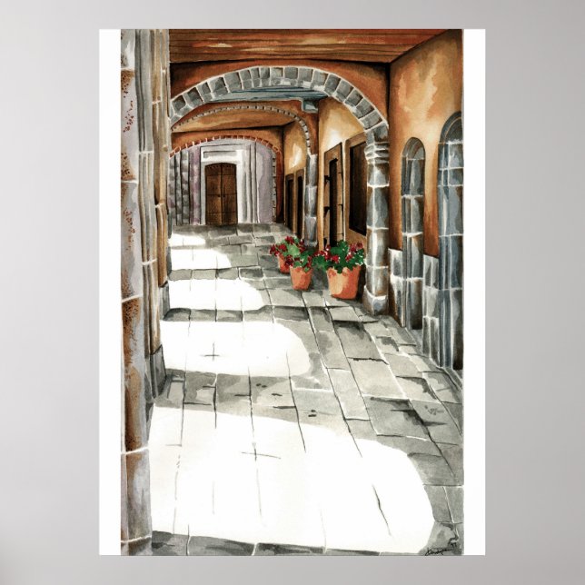 Póster Precoce de manhã em San Miguel (Frente)