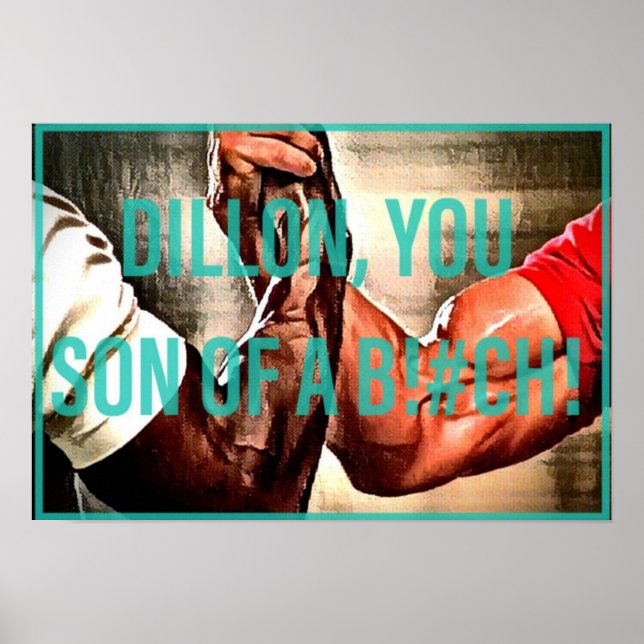 POSTER PREDADOR DE BOLA DE MÃO EPIC (Frente)