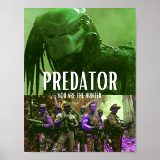 Poster Predator Você é o Caçado