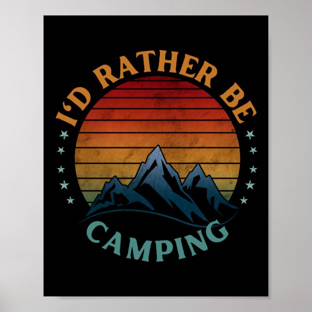 POSTER PREFERENCIALMENTE ESTAR CAMPANDO (Frente)