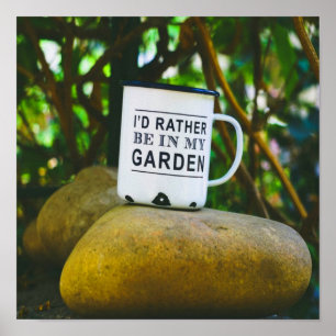 Poster Preferencialmentes São Engraçadas No Meu Jardim