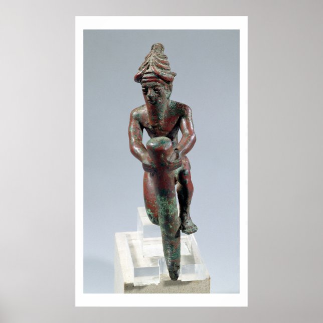 Poster prego da Fundação Gudea, Príncipe de Lagash, de T (Frente)