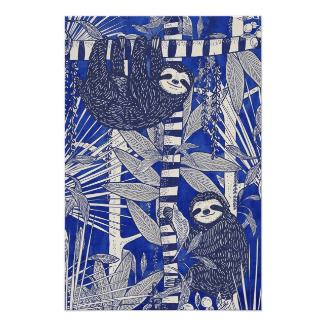 Póster Preguiças da Selva (Frente)