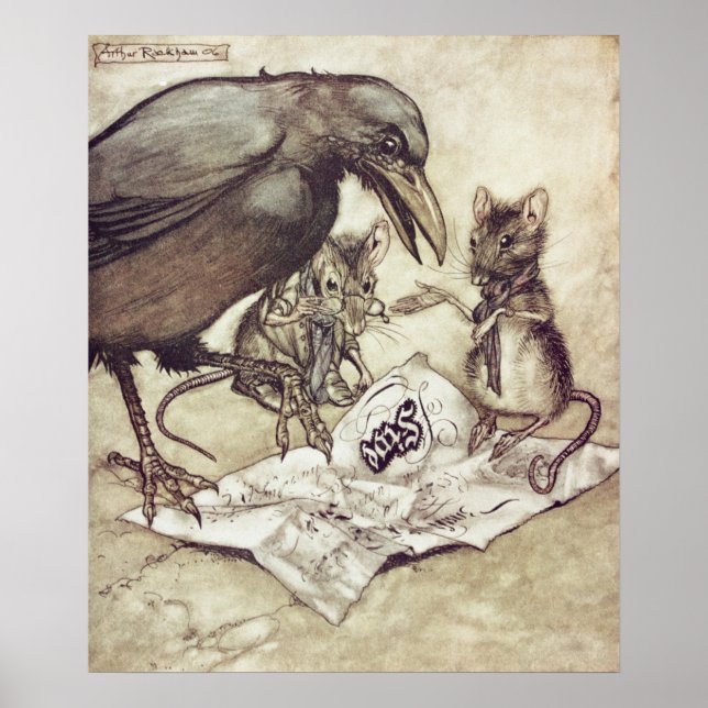 Póster Preguiçoso!" gritou Salomão em fúria" (Frente)