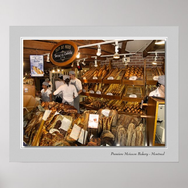 Póster Premiere Moisson Bakery - Montreal (Frente)