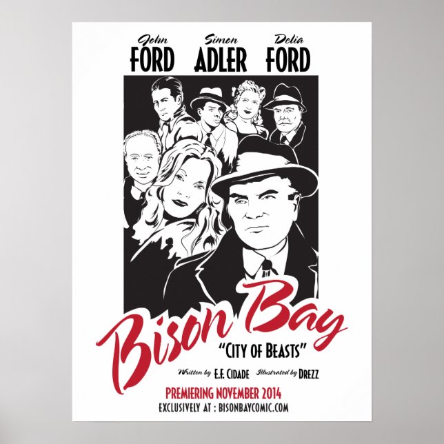 poster Premiere série 18" x 24" (Frente)