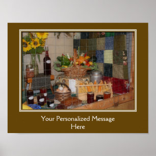 Póster Prêmio de produto equitativo por país personalizad