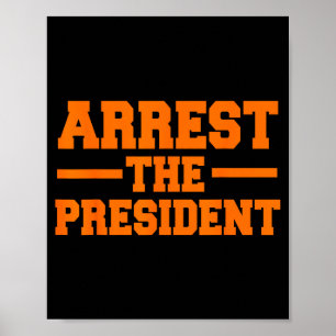 Poster Prender o presidente impeachment donald trump pres
