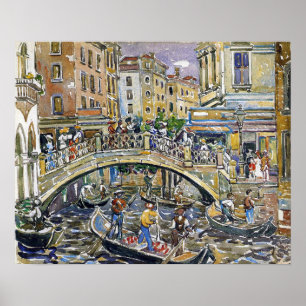 Poster Prendergast - Canal 1912