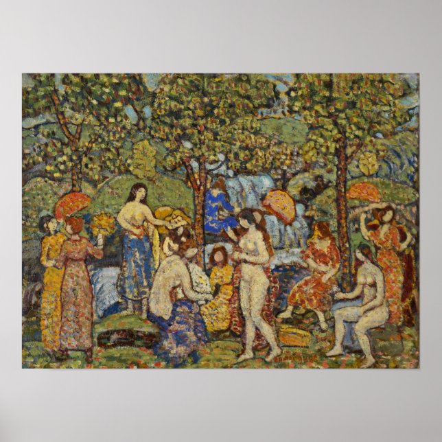 Poster Prendergast - Idílio (Frente)