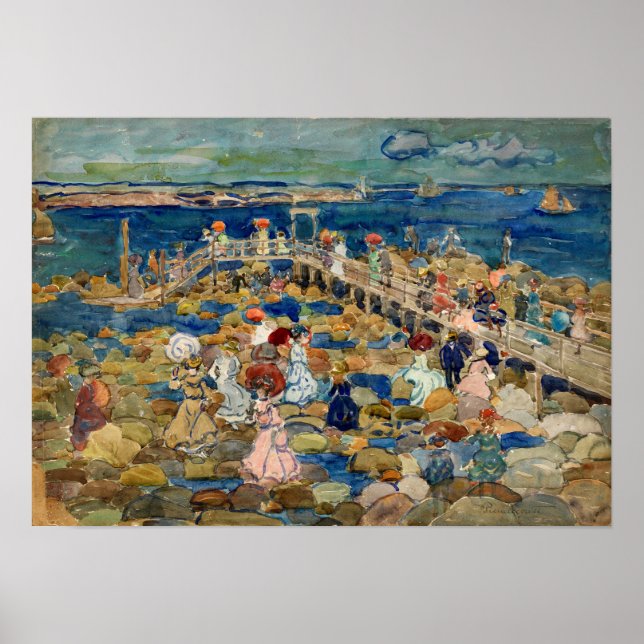 Poster Prendergast - Maré Baixa Beechmont (Frente)