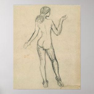 Poster Prendergast - Mulher, Perna Mão E Pés