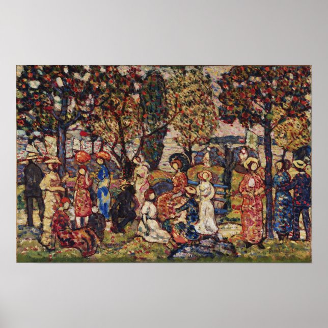 Poster Prendergast - outono (Frente)