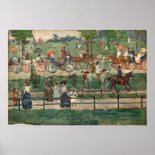 Poster Prendergast - Parque Central (Frente)