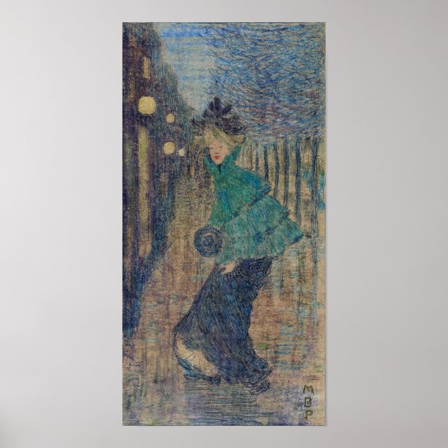 Poster Prendergast - Senhora 1891 (Frente)