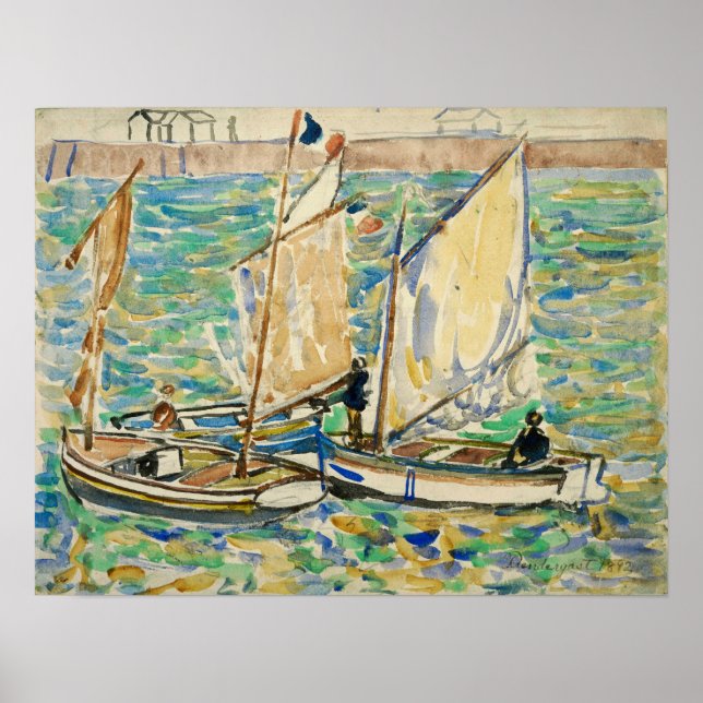 Poster Prendergast - St. Malo (Frente)