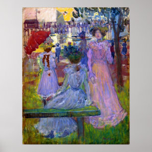 Poster Prendergast - Tarde Da Tarde De Verão