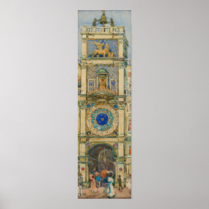 Poster Prendergast - Torre de Relógio Veneza