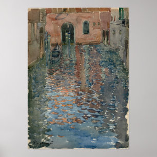 Poster Prendergast - Venetian Canals