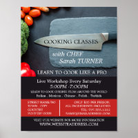 Prep Kitchen & Knife, Cozinhar Classes Publicidade