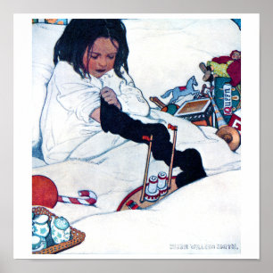 Poster Preparação de Natal, Jessie Willcox Smith