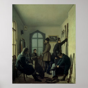 Poster Preparações para caçar, 1836
