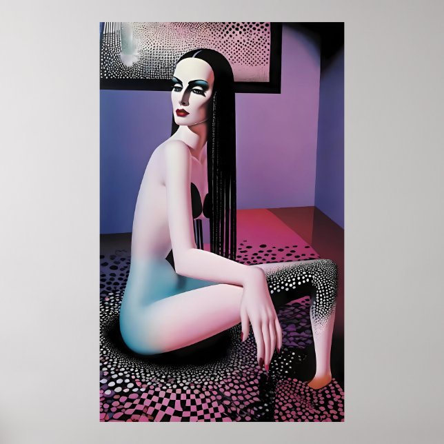 Poster Preparado para cima e para cima - Arte surreal do  (Frente)