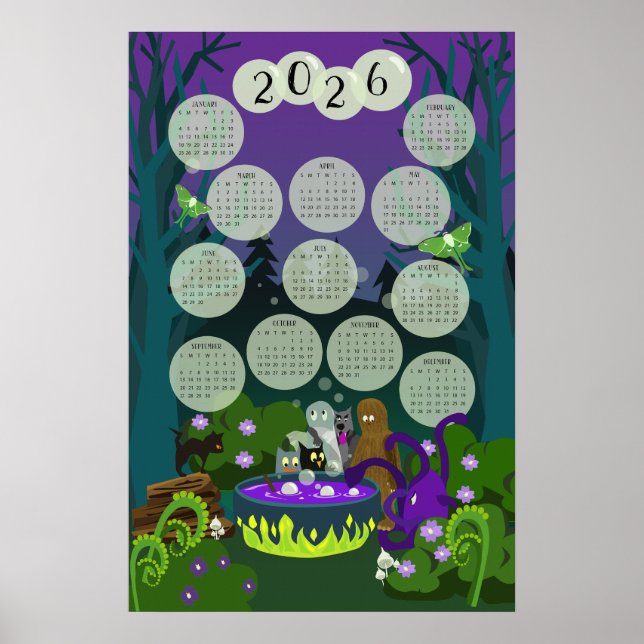 Poster Preparando a Magia para 2026 (Frente)