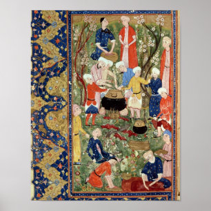 Póster Preparar uma refeição