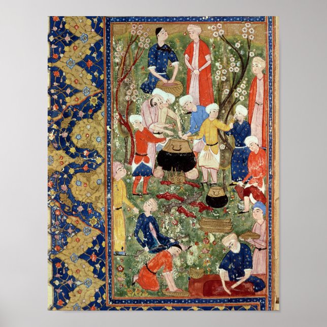 Póster Preparar uma refeição (Frente)