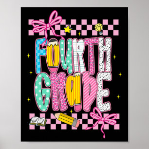 Poster Preparatório para a volta às aulas da quarta série