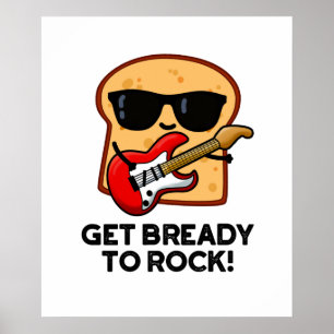 Poster Prepare-Se Para Agitar Um Pó De Pão De Foguete