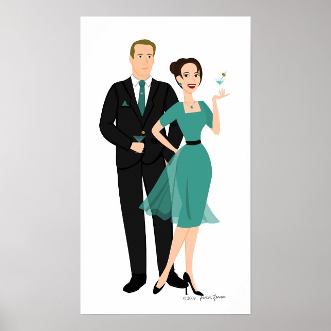 Póster Prepare Seu Martinis! (Frente)