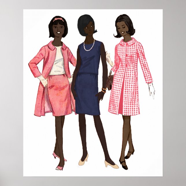 Poster Preppy Black Girls (Frente)