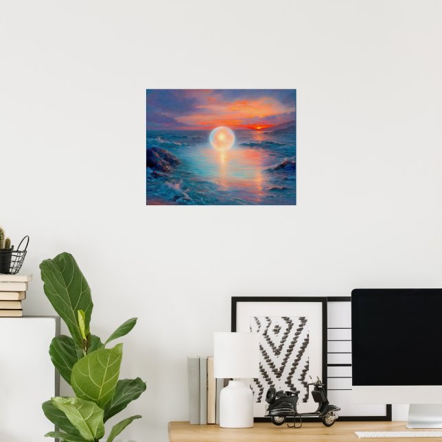 Poster “Presença” - Um Retrato de Origem (Escritório em casa)