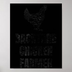 Poster Presente Aflito Criador de Frango de Quintal Para