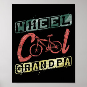 Poster Presente Avô Legal Rodas Para Ciclista Tour De Bic