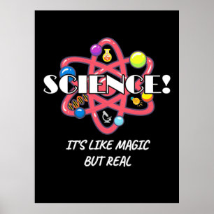 Poster Presente cientista   A Ciência Da Química É Como A