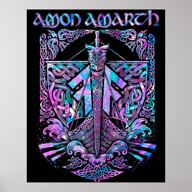 Poster Presente Clássico de Arte do Ventilador Retro Amon (Frente)