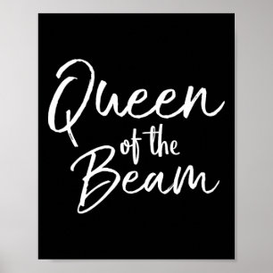 Poster Presente da Rainha das Ginastas Fofas Para a Rainh