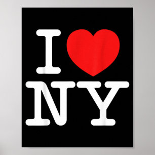 Poster Presente da Silhueta da Cidade de Nova York Grande
