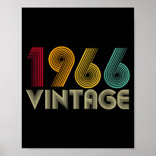 Poster Presente de 60º Aniversário 60 Anos Homens Mulhere