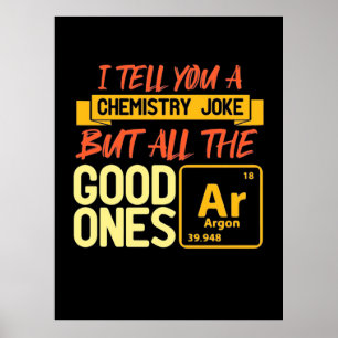 Poster Presente de aniversário   Digo-Te Uma Química