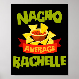 Poster Presente de aniversário engraçado nacho average ra