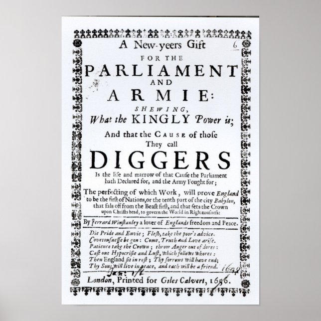 Póster Presente de Ano Novo (Frente)