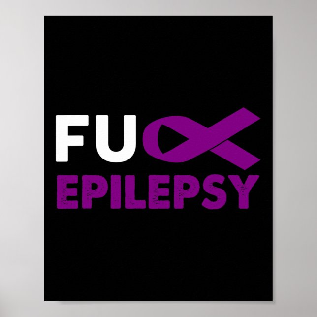 Poster Presente de Apoio à Consciencialização da Epilepsi (Frente)